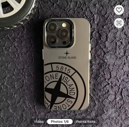 COQUE STONE ISLAND BLACK